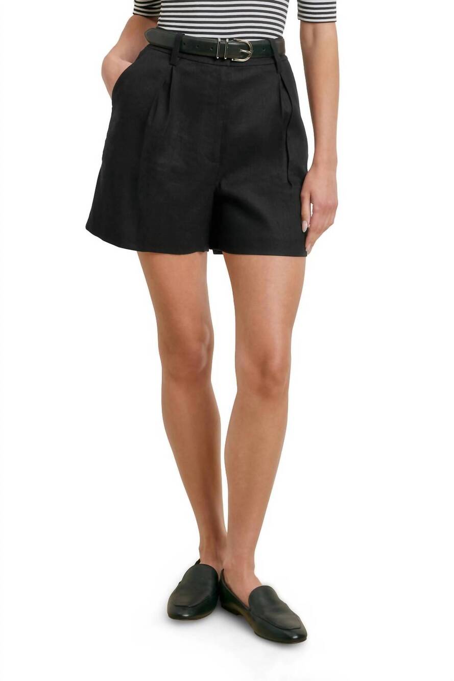 NEW FAVORITE DAUGHTER women's favorite bermuda shorts in black